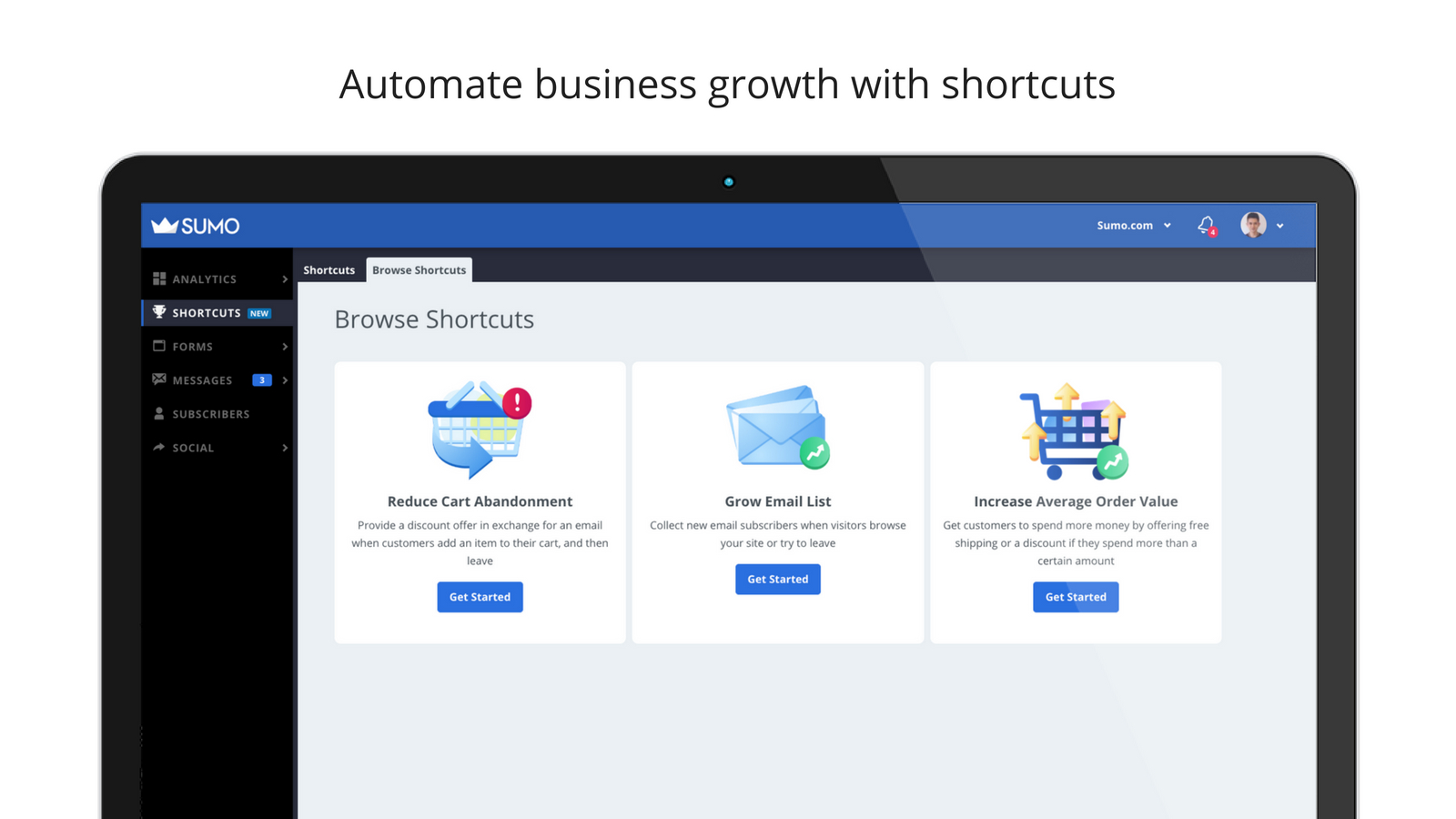 Shopify Shortcut