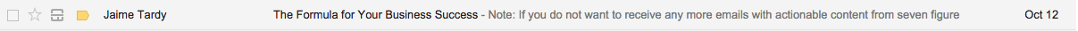 Power words email subject