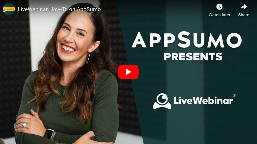 LiveWebinar presents by Appsumo