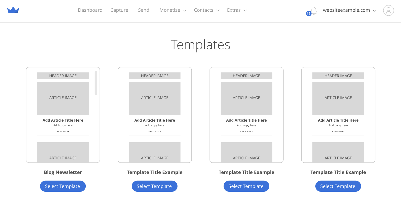 The new Sumo templates you can pick, edit, and save