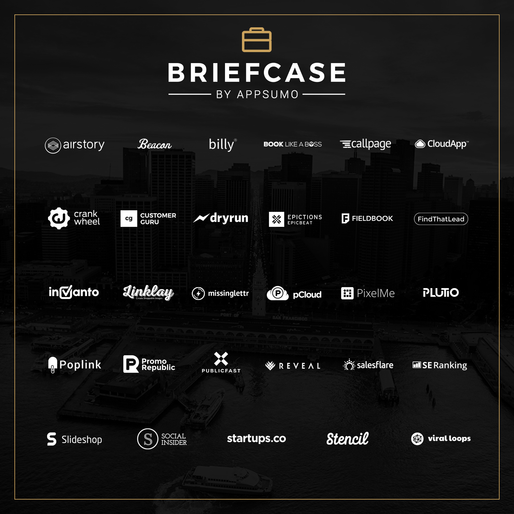 Briefcase has 35+ apps