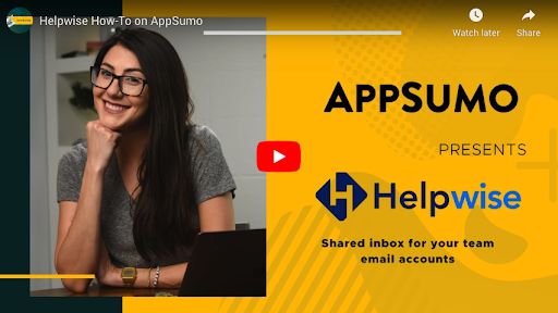 Helpwise AppSumo Deal product showcase