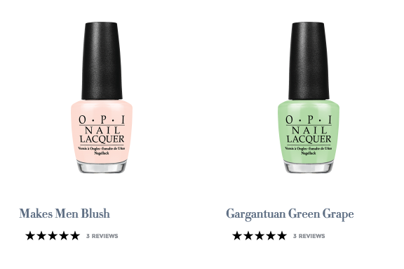 Nail polish power words
