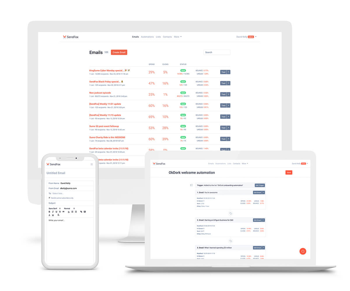 SendFox will help you save monthly on your email marketing bills