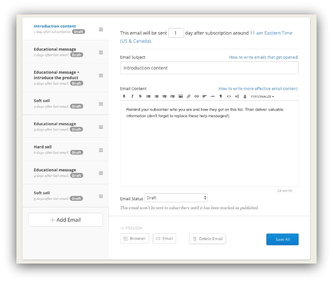 How To Send Your First Automated Email In 7 Major Email Service ...